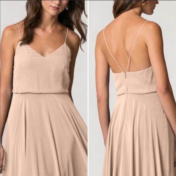 NWT JENNY YOO Inesse Dress in Rose 10 - Picture 8 of 8